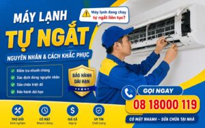máy lạnh tự ngắt