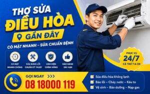 thợ sửa điều hòa gần đây