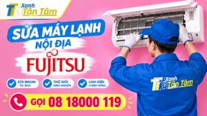 Sửa máy lạnh nội địa Fujitsu