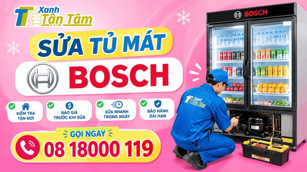 Sửa tủ mát Bosch