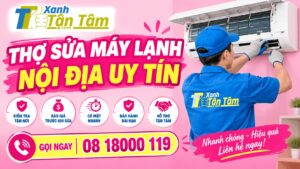 Thợ sửa máy lạnh nội địa uy tín