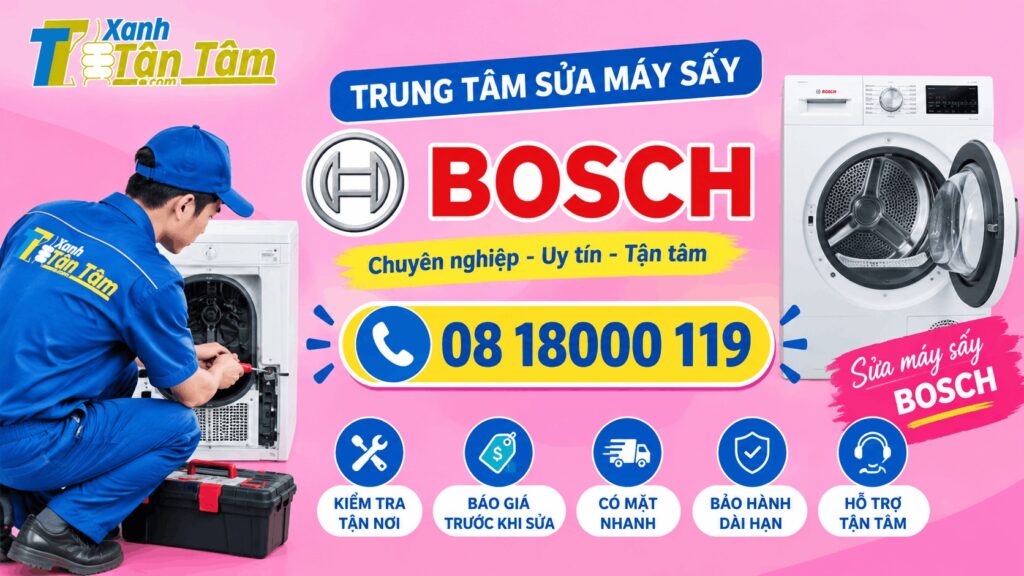 Trung tâm sửa máy sấy Bosch