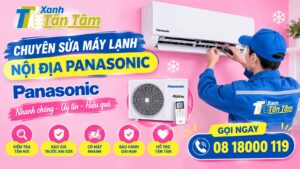 chuyên sửa máy lạnh nội địa Panasonic