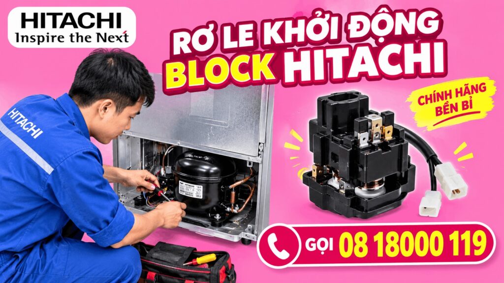 rơ le khởi động block Hitachi