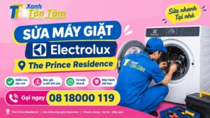 sửa máy giặt electrolux the prince residence