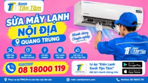 sửa máy lạnh nội địa Quang Trung