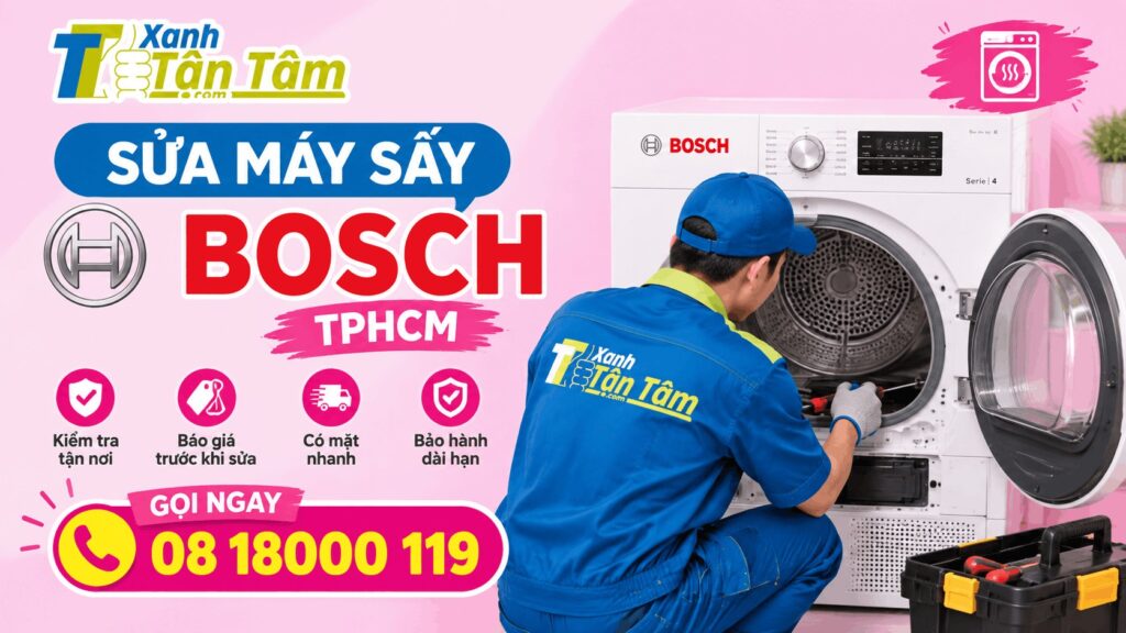 sửa máy sấy Bosch TPHCM