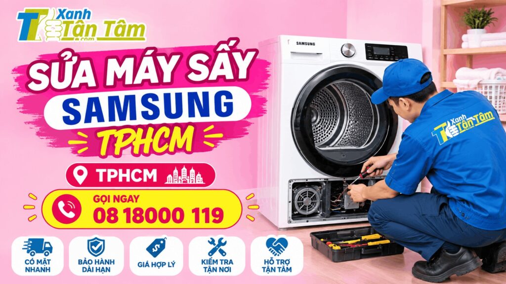 sửa máy sấy Samsung TPHCM