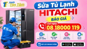 sửa tủ lạnh Hitachi báo giá