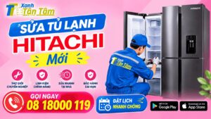 sửa tủ lạnh Hitachi mới