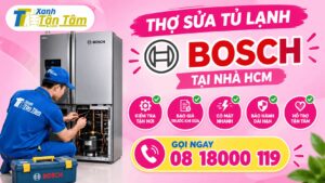 thợ sửa tủ lạnh bosch hcm