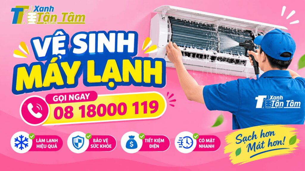 vệ sinh máy lạnh