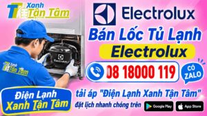 Bán lốc tủ lạnh Electrolux