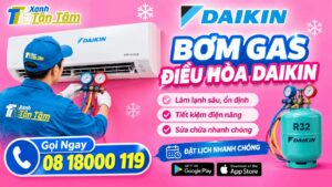 Bơm gas điều hòa daikin