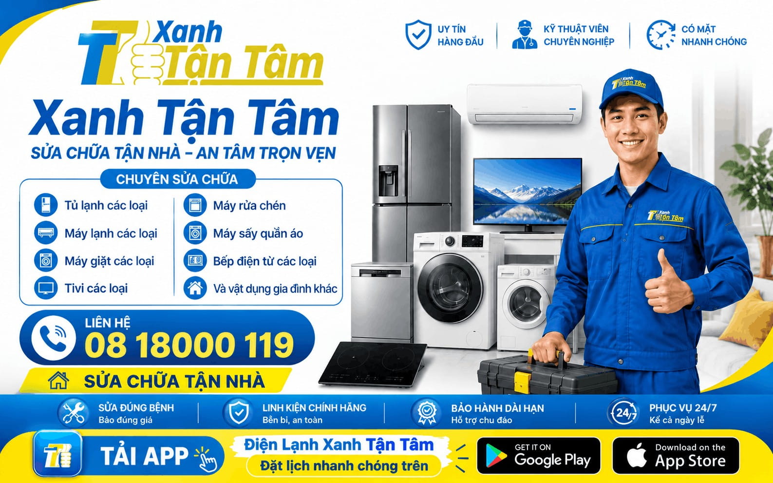 Điện Lạnh Xanh Tận Tâm