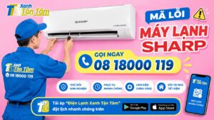 Mã lỗi máy lạnh Sharp