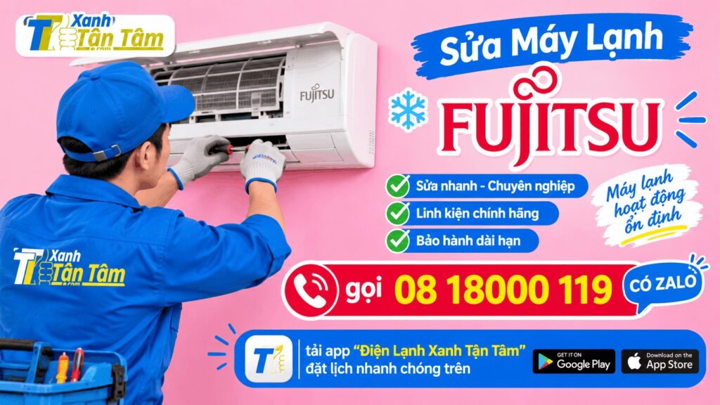 Sửa Máy Lạnh Fujitsu