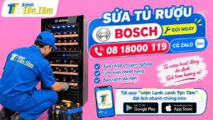 Sửa tủ rượu Bosch