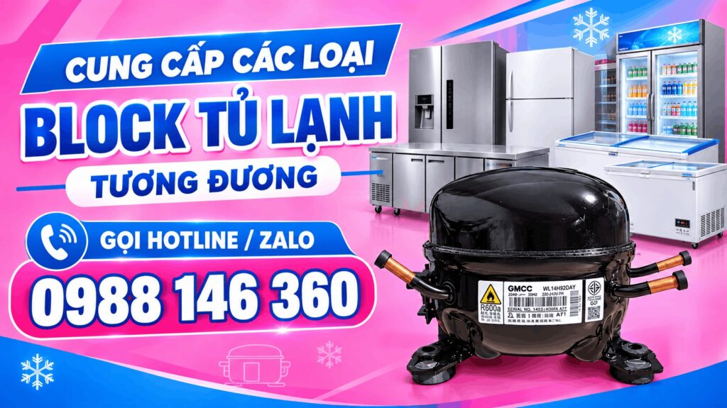 cung cấp block tủ lạnh