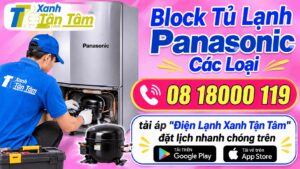 block tủ lạnh Panasonic các loại