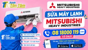 sửa máy lạnh Mitsubishi Heavy Industries