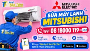 Sửa máy lạnh Mitsubishi Electric