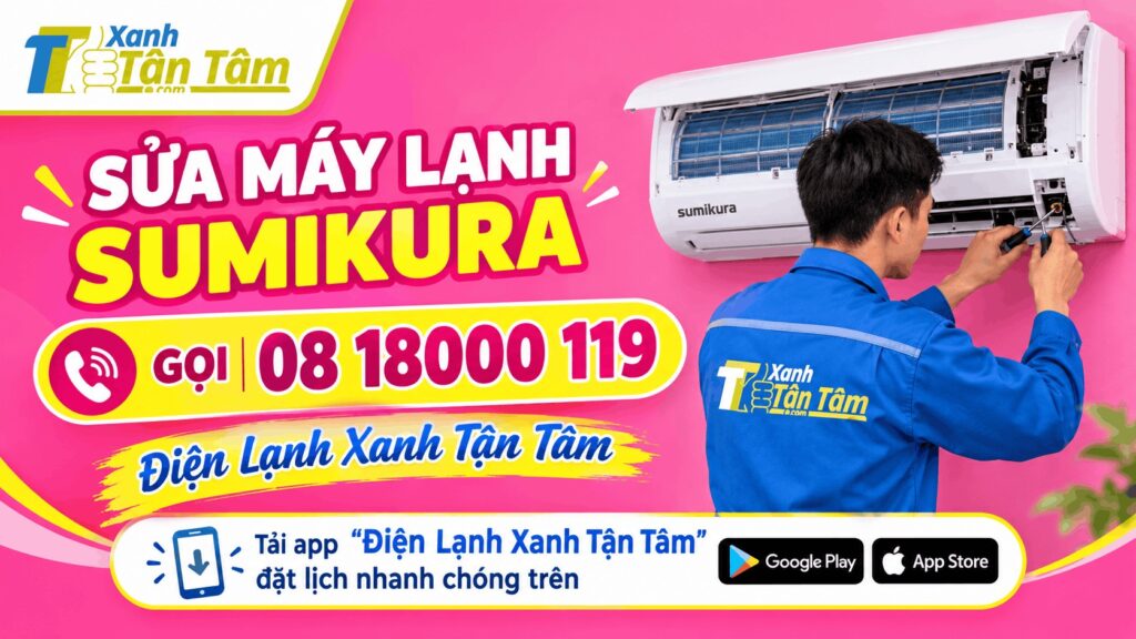 sửa máy lạnh sumikura