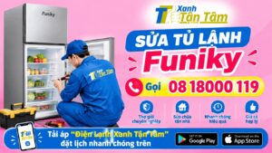 sửa tủ lạnh Funiky