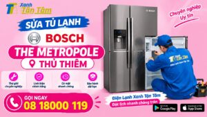 sửa tủ lạnh bosch the metropole thủ thiêm