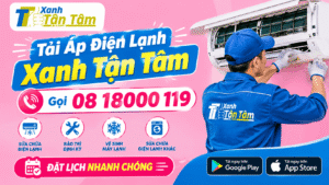 tải áp điện lạnh Xanh Tận Tâm
